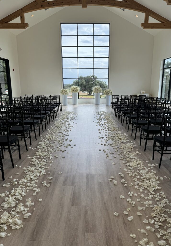 Storie Hall wedding ceremony at The Arlo.